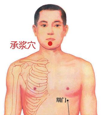 承浆穴